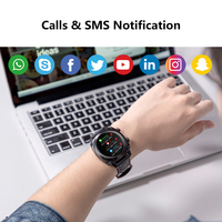 Cubot C3 SmartWatch Sport nocny Monitor pracy serca 5ATM wodoodporny panel dotykowy inteligentny zegarek Fitness Smart Watch dla mężczyzn dla kobiet z systemem Android IOS 6